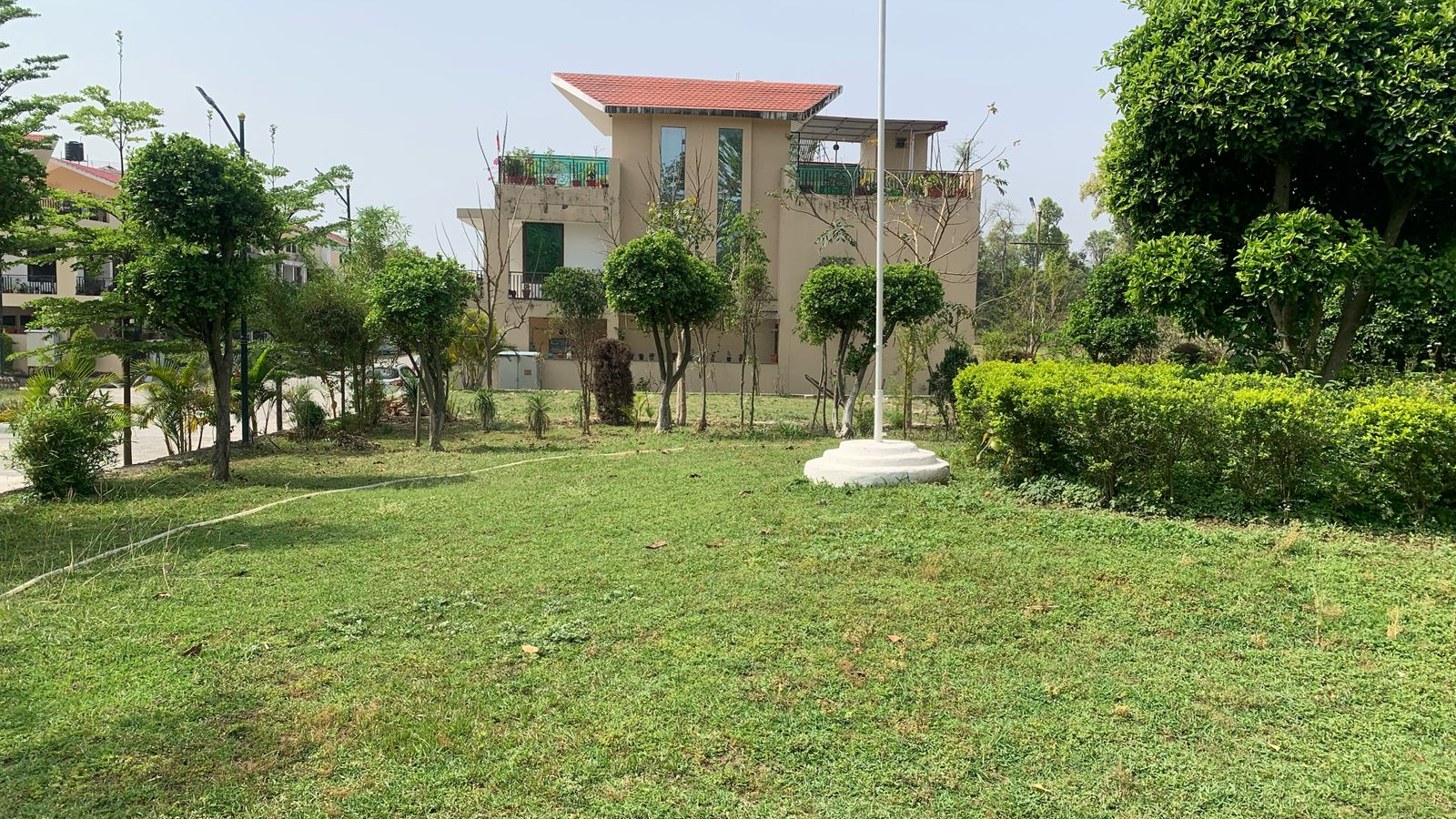 Oakwood Apartment Entrance