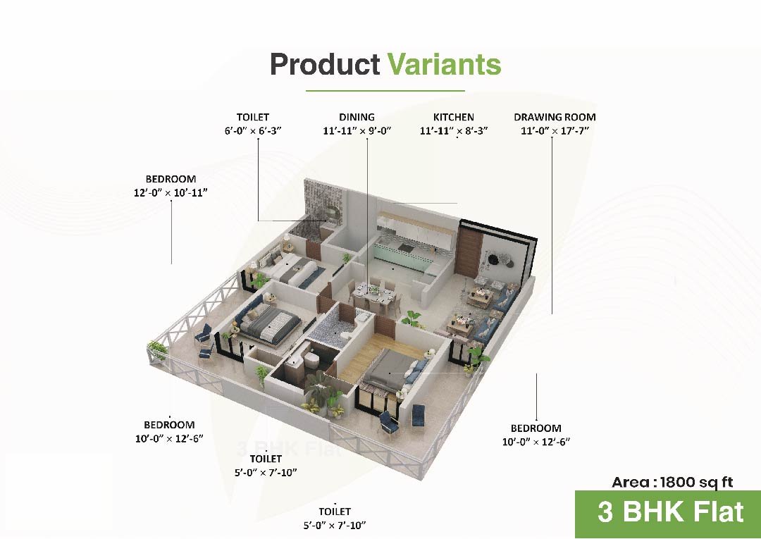 Oakwood Apartment Entrance